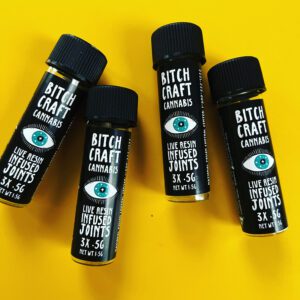 -Blue Fox Brands' Bitch Craft Cannabis Corra Stone -Blue Fox Brands' Bitch Craft Cannabis Proud Mary -Blue Fox Brands' Bitch Craft Cannabis Russos Releaf -Blue Fox Brands' Bitch Craft Cannabis The Empress