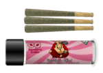 -Blue Fox Brands' Buddha's Mind 3-pack pre-rolls Banana Kush cake -Blue Fox Brands' Buddha's Mind 3-pack pre-rolls Strawberry Cobbler -Blue Fox Brands' Buddha's Mind 3-pack pre-rolls blueberry